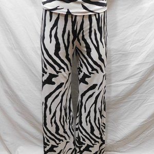 Ojala Zebra Print Pants